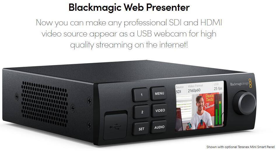 Blackmagic 發(fā)布SDI、HDMI轉(zhuǎn)USB及視頻切換產(chǎn)品，提供高質(zhì)量互聯(lián)網(wǎng)直播